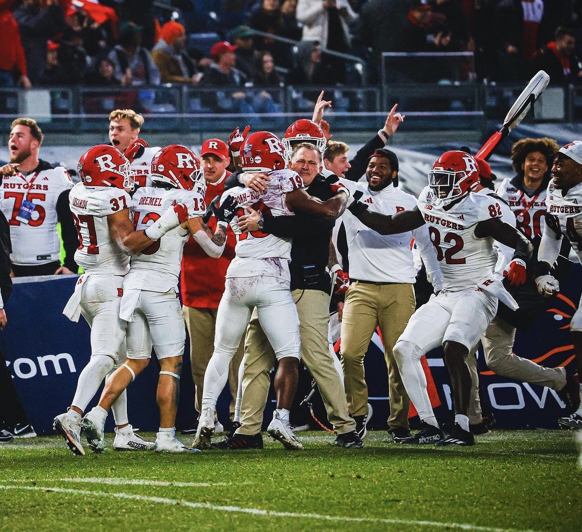 Kyle Monangai rushes for a total of 163 yards to contribute significantly to Rutgers’ victory against Miami in the Pinstripe Bowl