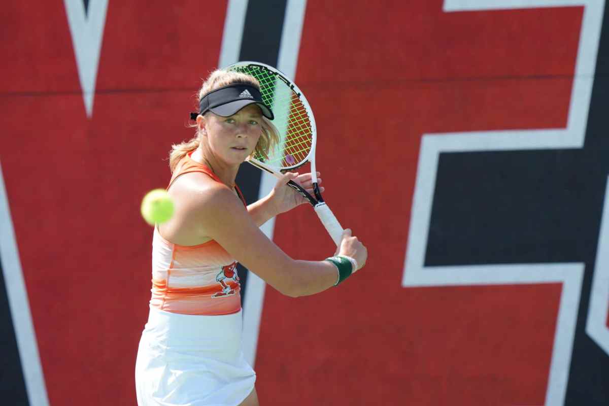 Miami Hurricanes women’s tennis team is defeated in the NCAA Round of 32 matches