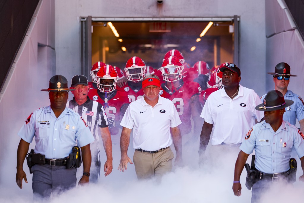 Georgia Bulldogs secure offensive battle against Mississippi State ...